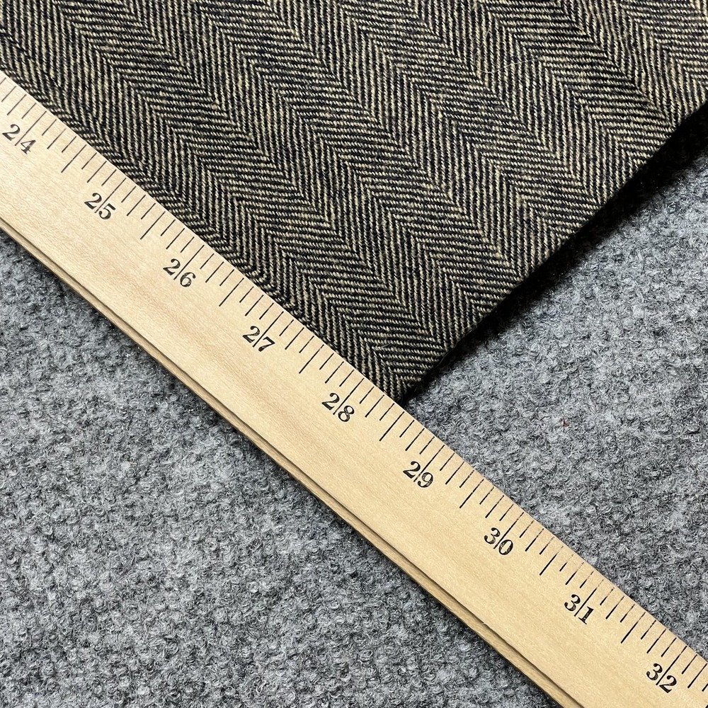 Pendleton Pants Womens 10 Brown Wool Herringbone Tweed Pleated Lined Dress Suit - Picture 10 of 10